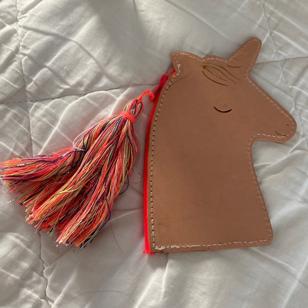 Merci Merci horse leather wallet